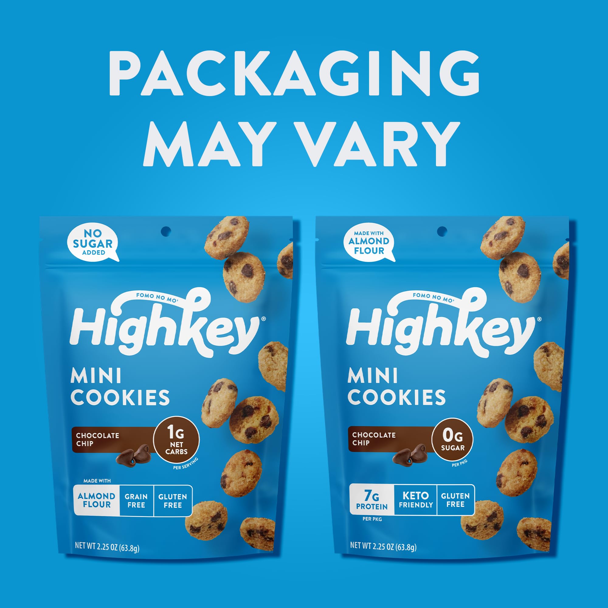 Kids enjoy HighKey Keto Mini Cookies as a quick, convenient snack