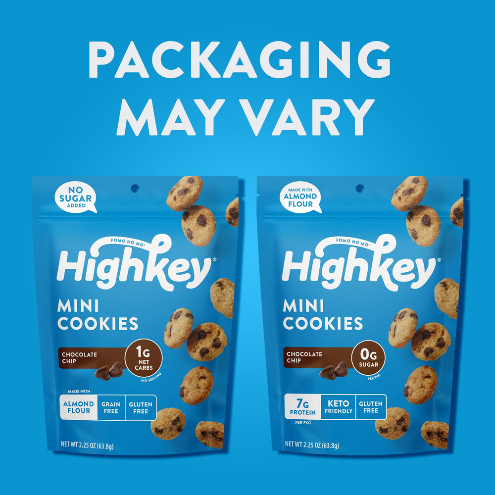 Kids enjoy HighKey Keto Mini Cookies as a quick, convenient snack