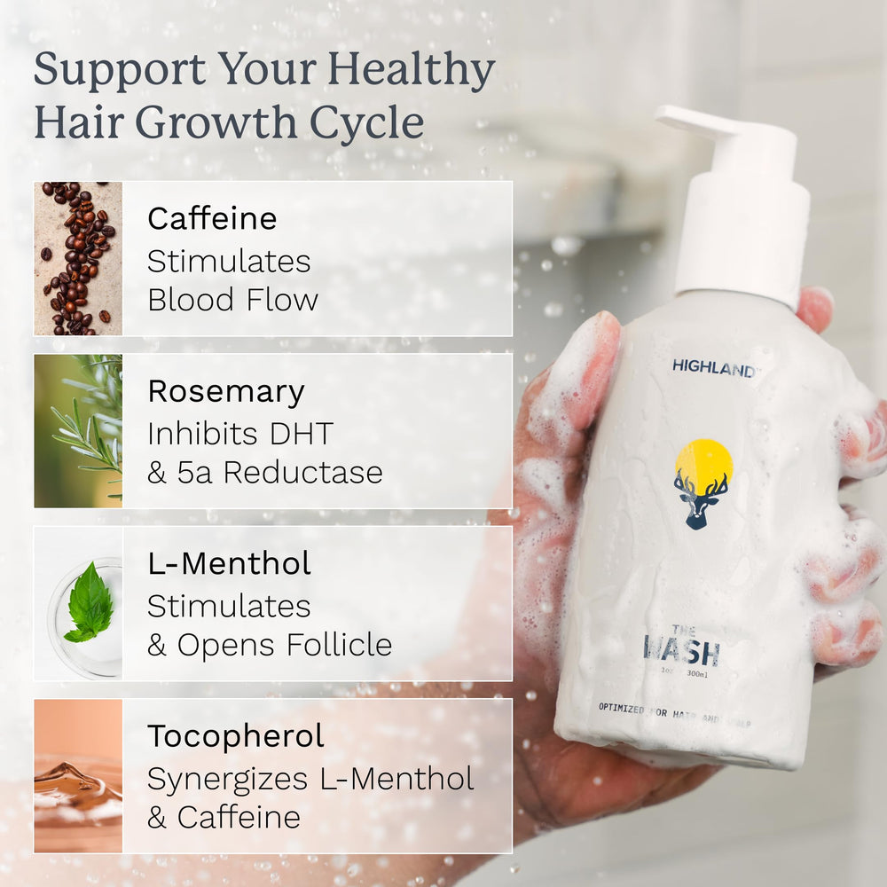 Color-safe formula bottle beside a clean shower setup