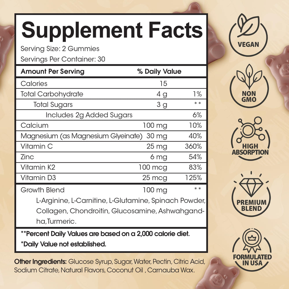 HighSpot gummies feature Vitamin K2, D3, and Ashwagandha for a balanced blend.