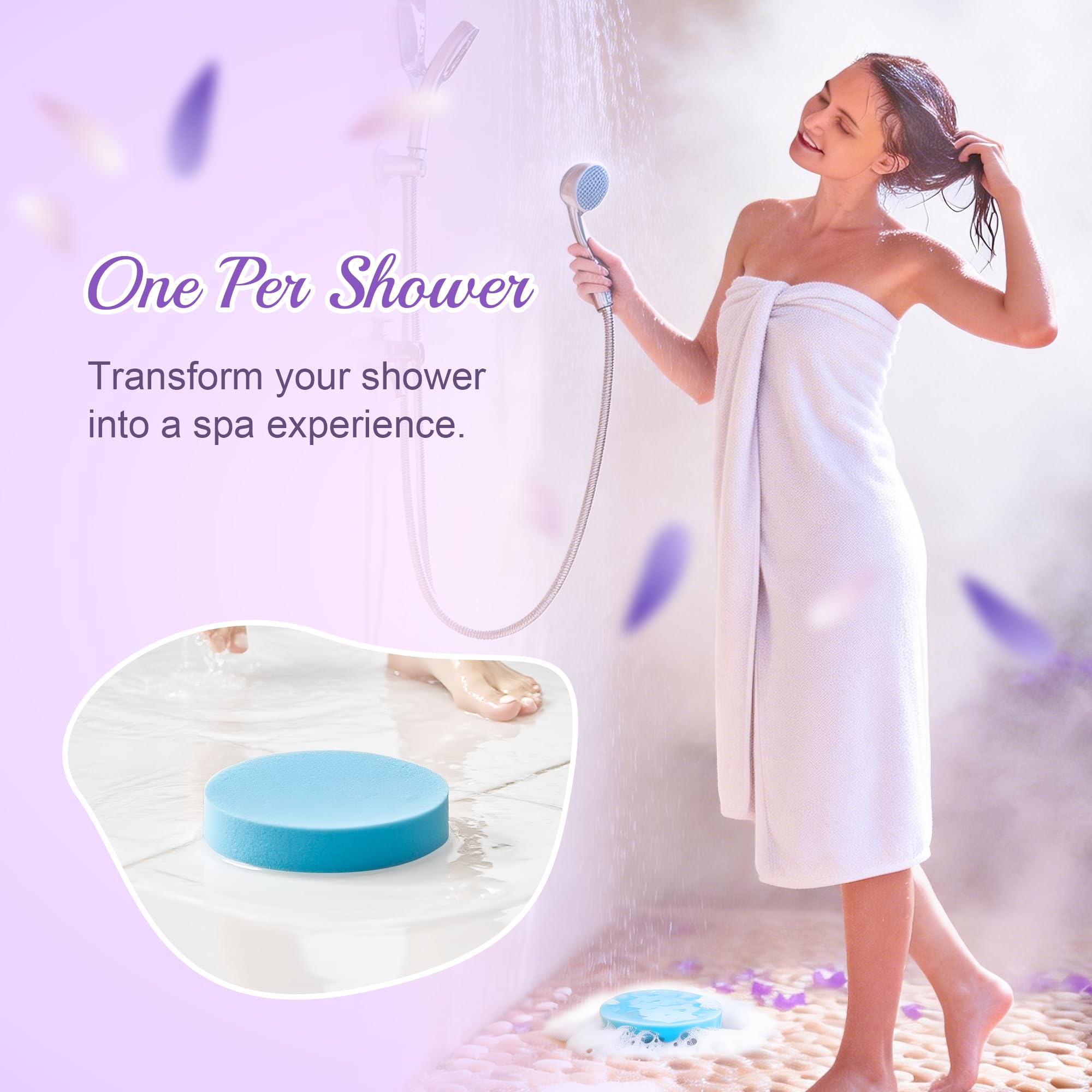 HiHas portable travel-friendly shower steamers for on-the-go