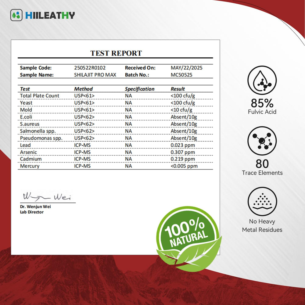 HIILEATHY Non-GMO formula with clean ingredients