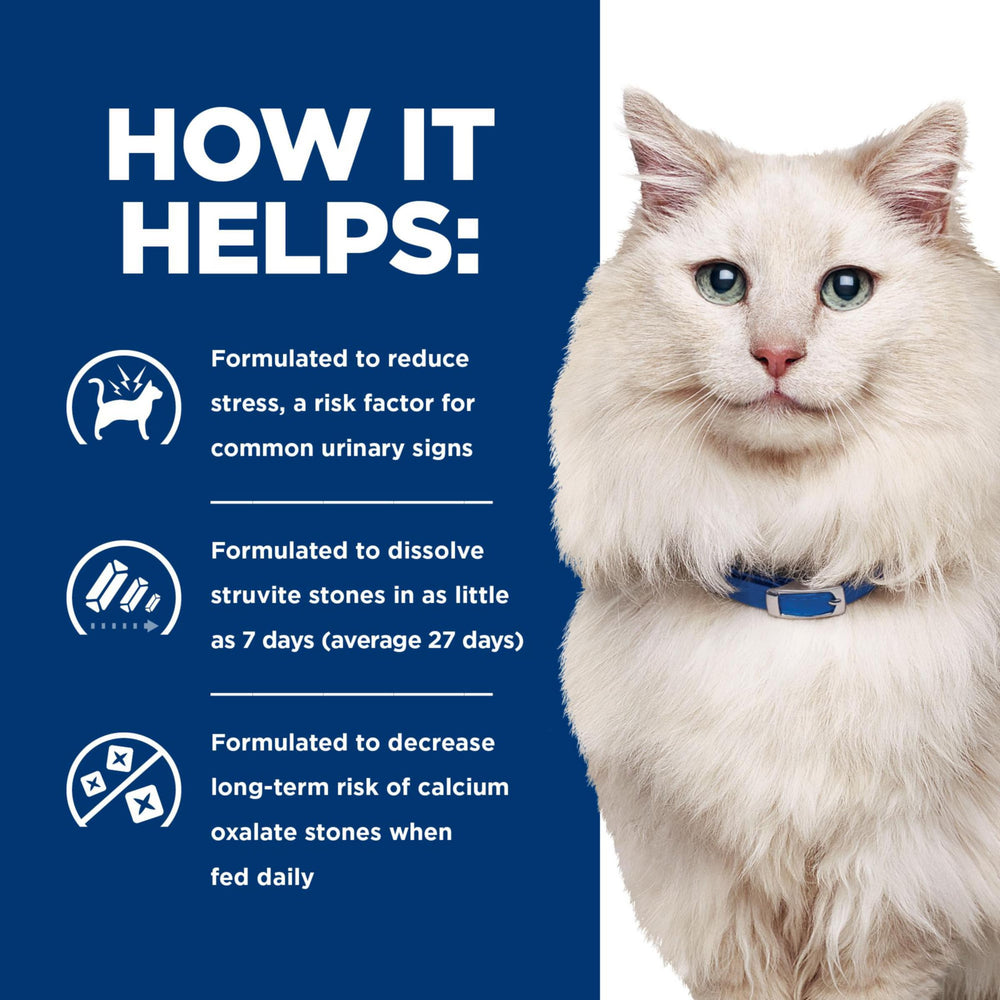 Potassium citrate and minerals emphasis on Hill's CD Multicare Stress formula