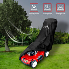Himal Outdoors 600D Oxford cover with inner waterproof coating shields mowers from rain