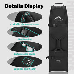 Himal Outdoors cushioned travel bag supports comfortable handling on trips.