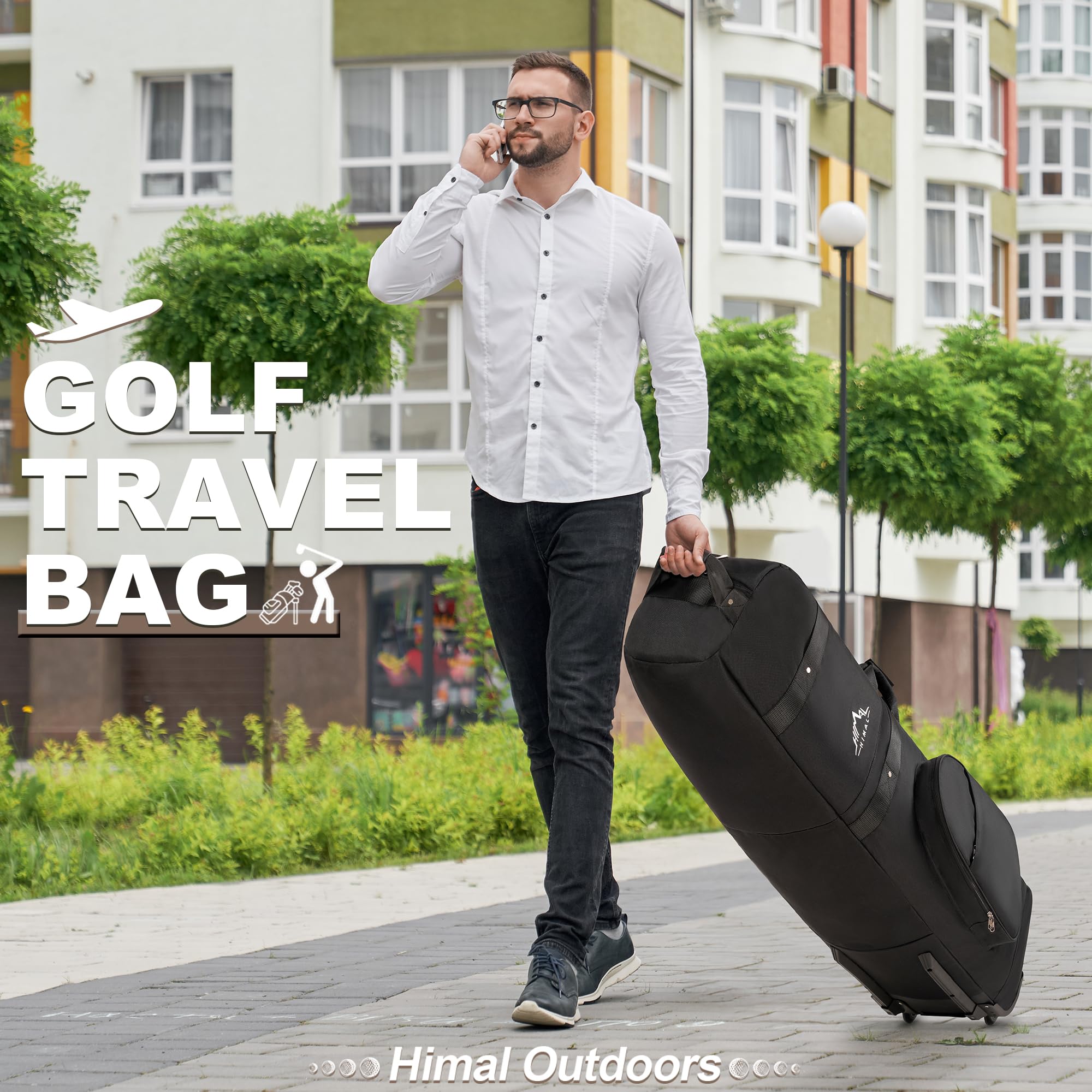 Himal Outdoors golf travel bag gift-ready presentation for golf lovers