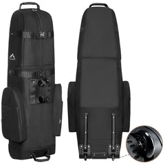 Himal Outdoors golf travel bag side view showing rugged 600D fabric for club protection