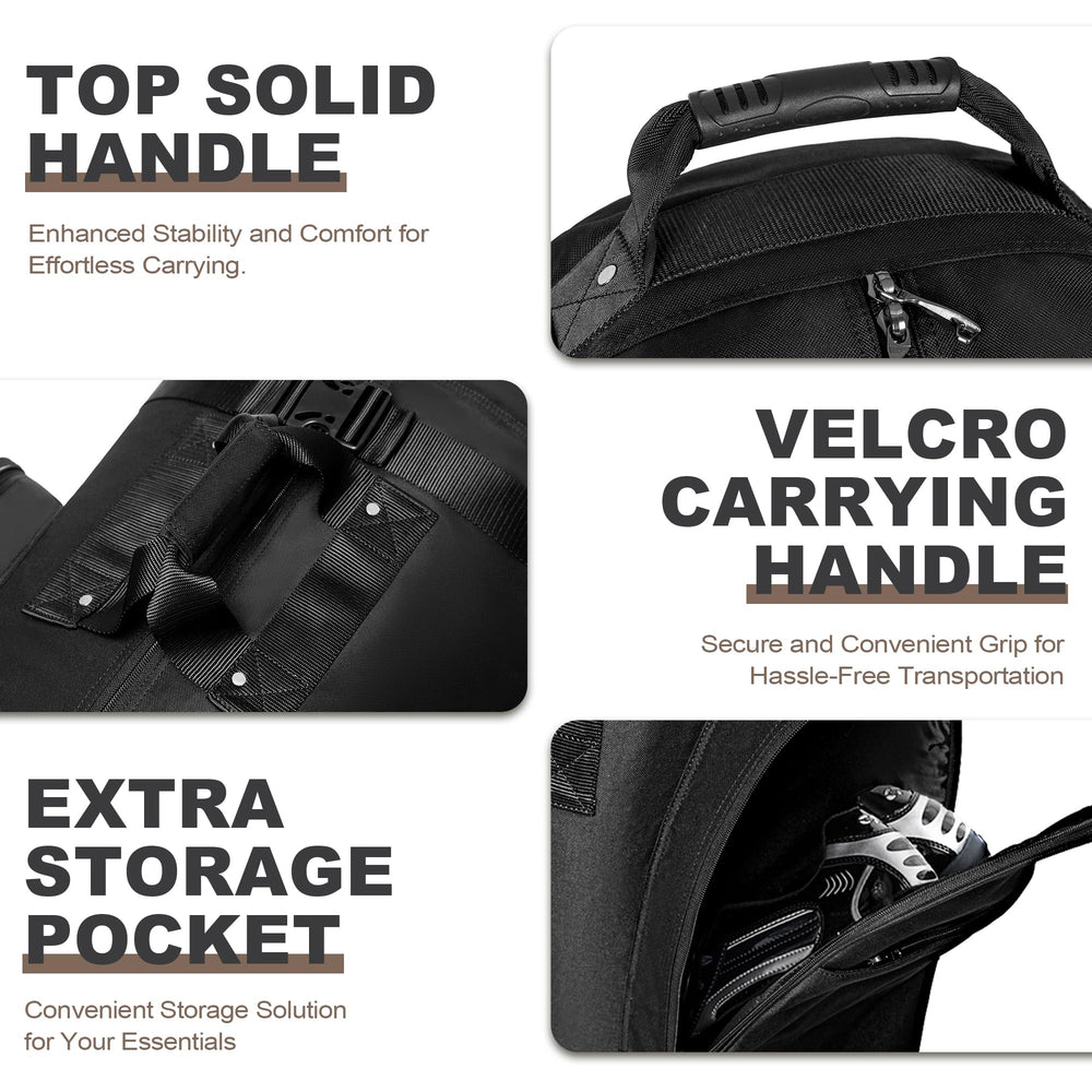 Himal Outdoors soft carry handles highlight easy lifting at airports