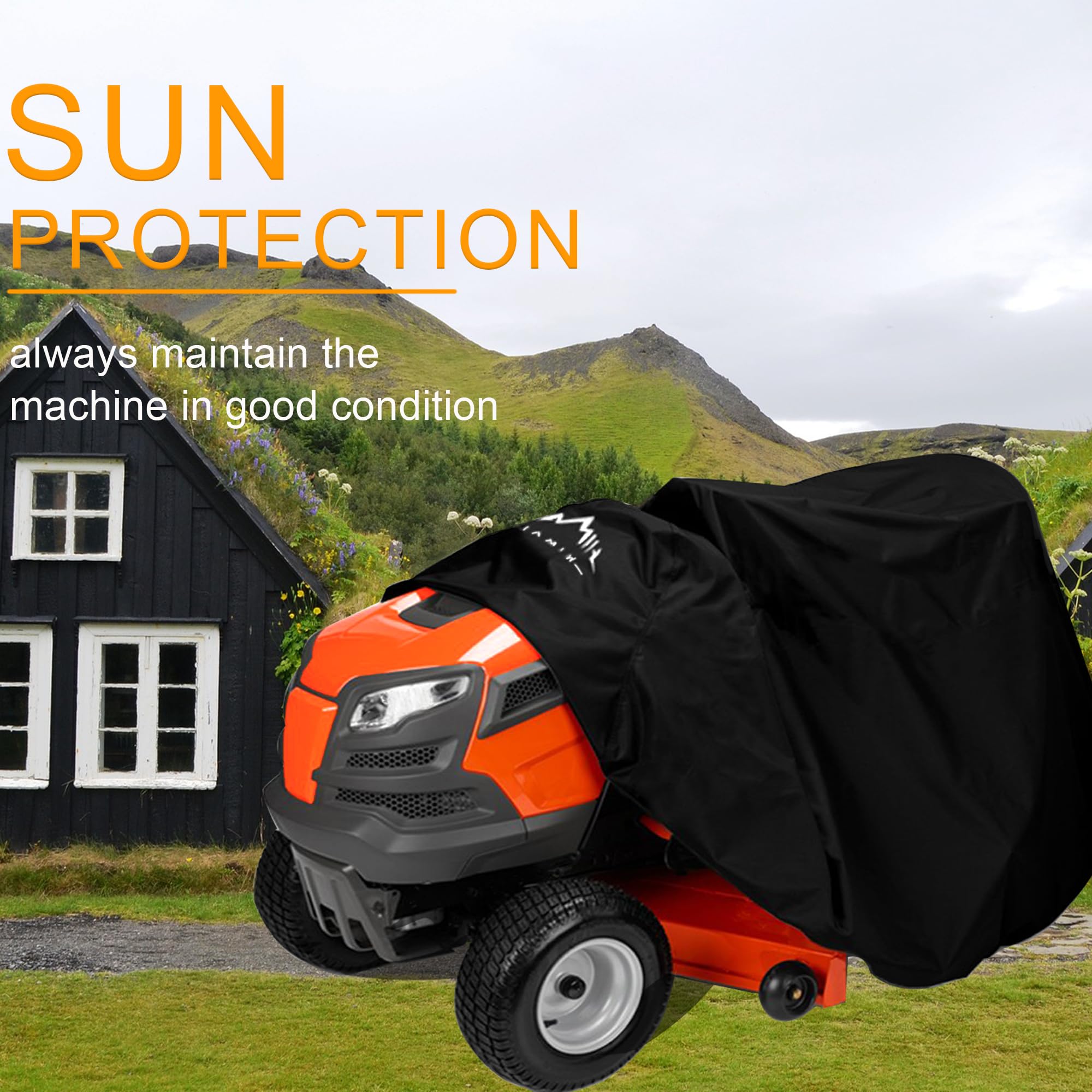 Himal Outdoors storage bag included with the mower cover