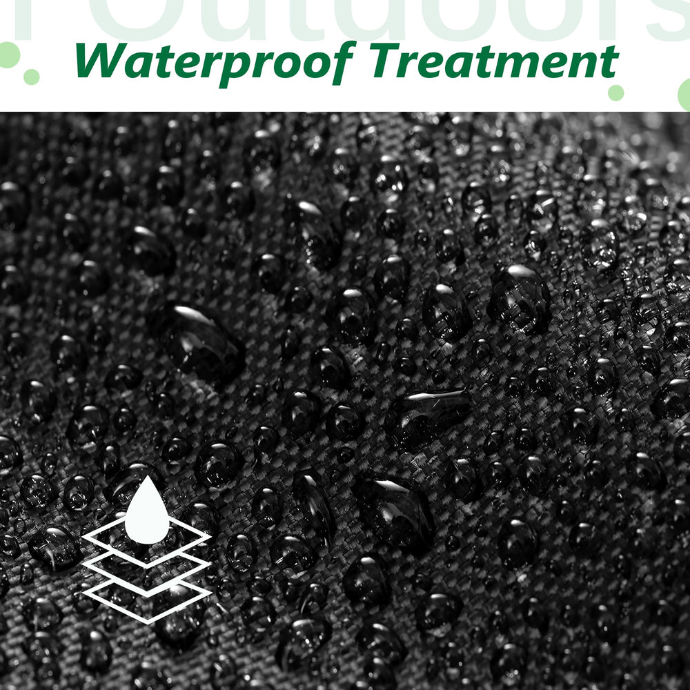 Himal Outdoors universal-fit cover fits most zero-turn models up to 79 by 46 inches.