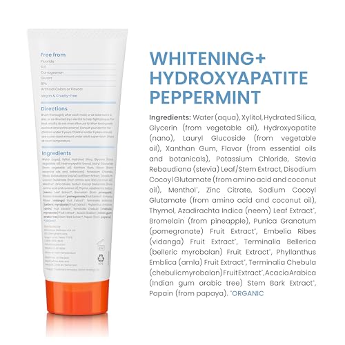 Himalaya Botanique toothpaste promotes enamel protection with nano hydroxyapatite