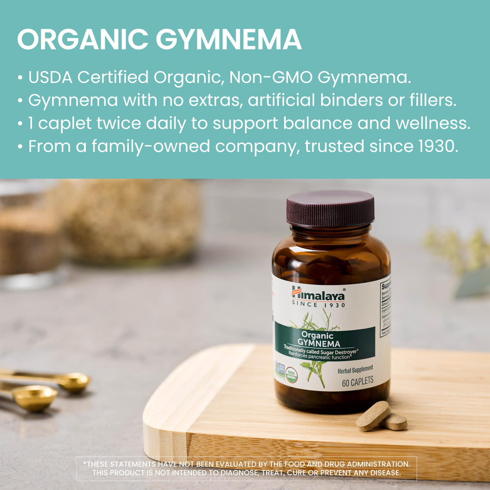 Formulation bottle emphasizes extract-based Gymnema for enhanced botanical potency.