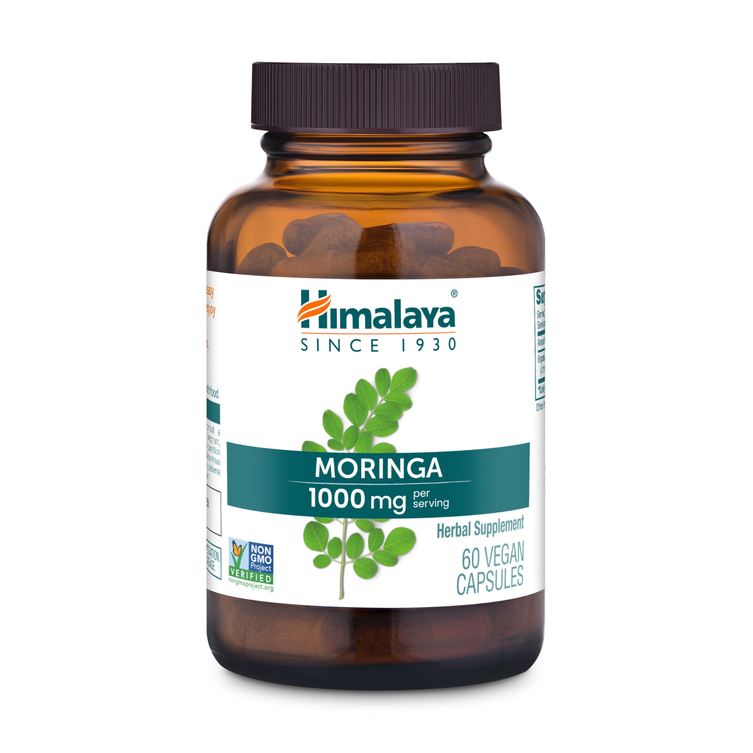 Himalaya Moringa leaves close-up for natural antioxidant support