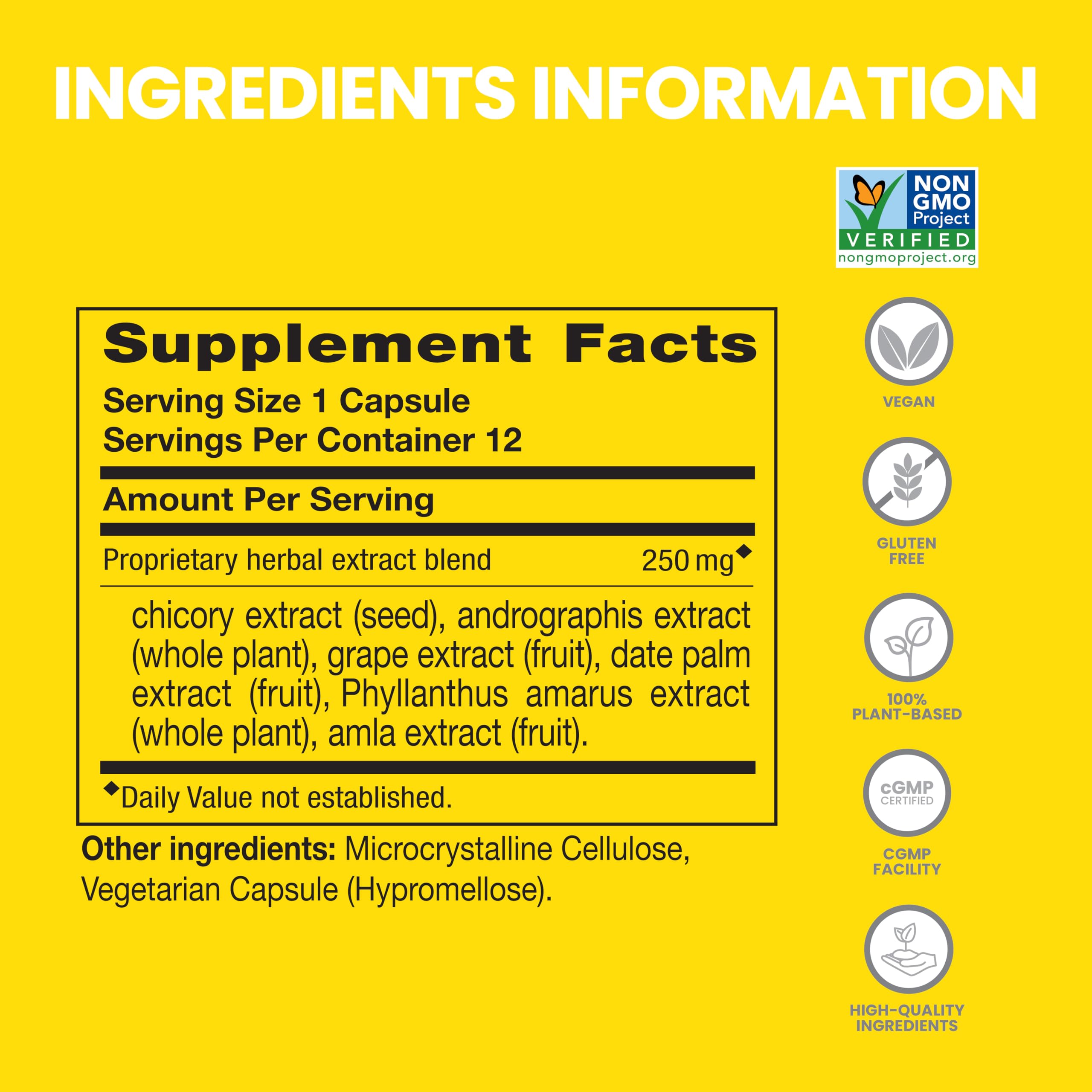 Himalaya PartySmart packaging with vegan, non-GMO, gluten-free claims visible.