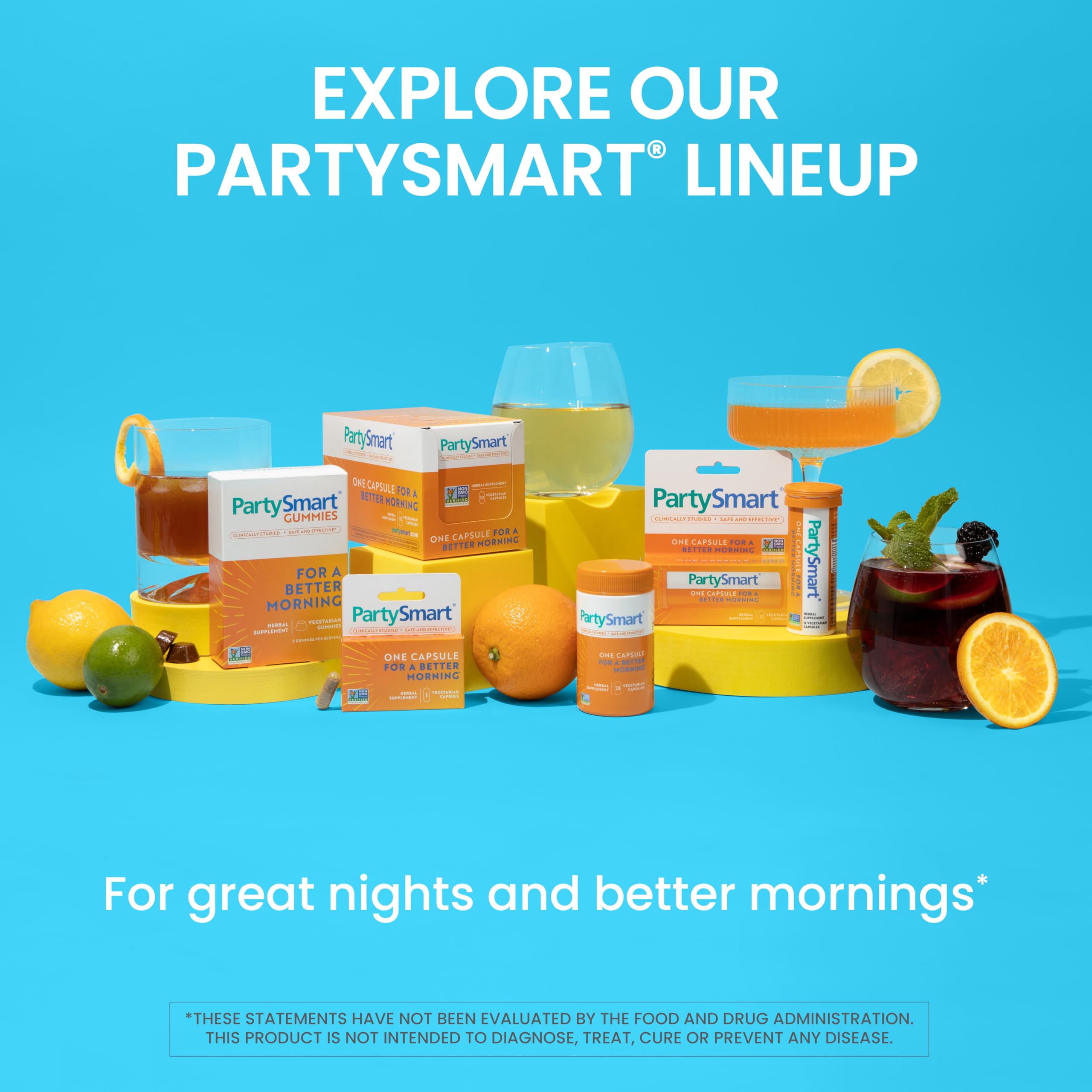Pocket-sized Himalaya PartySmart tube designed for convenient, discreet use.