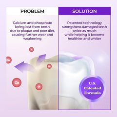 HIMALAYA PINKSALT Purple Whitening Toothpaste deep-stain removal targets coffee and tea marks.