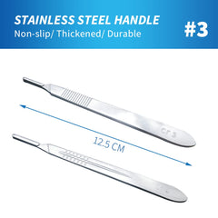 HiMo high-carbon steel dermablade blades provide precise cuts