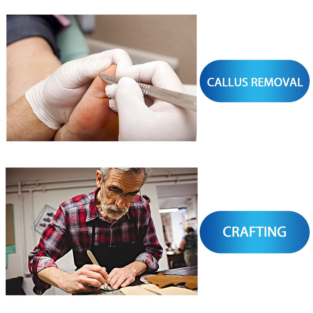 HiMo sterile blades in individual packaging ensure safe, ready-to-use tools