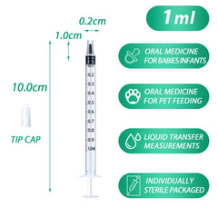 HiMo individually wrapped sterile syringe ready for disposal