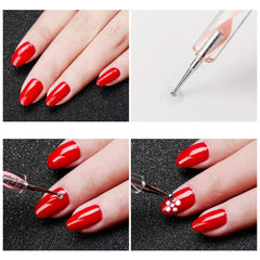 HiMo nail art kit made with durable materials for long-term use.