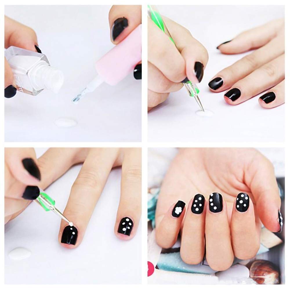 HiMo dotting tools enabling creative dot patterns and decorative accents.