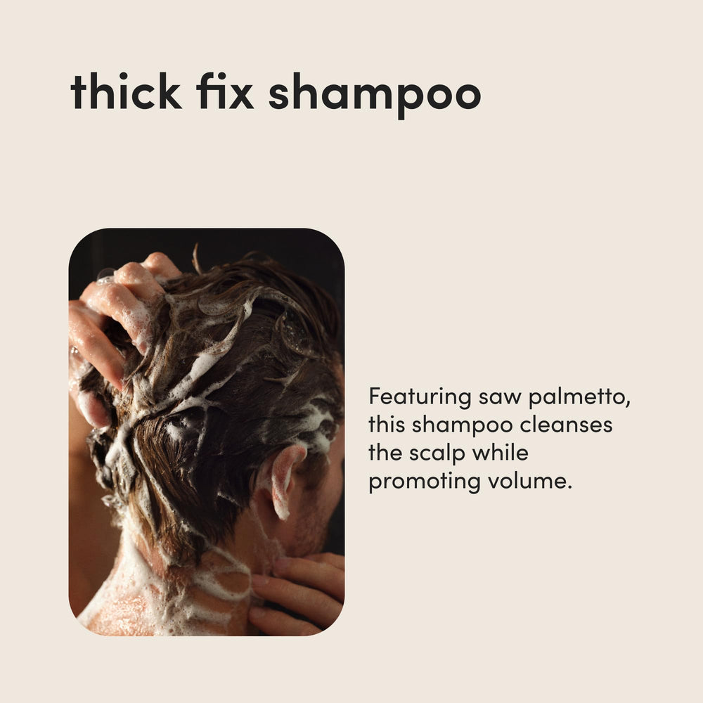 HIMS Thick Fix shampoo front bottle for daily, sulfate-free care