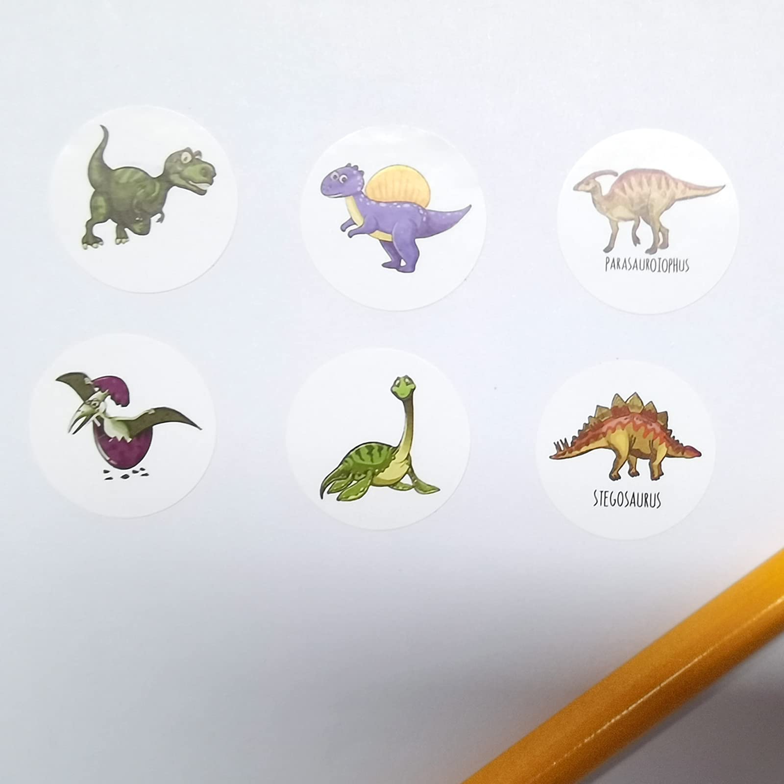 HinchJone dinosaur stickers gift-ready roll for easy gifting.