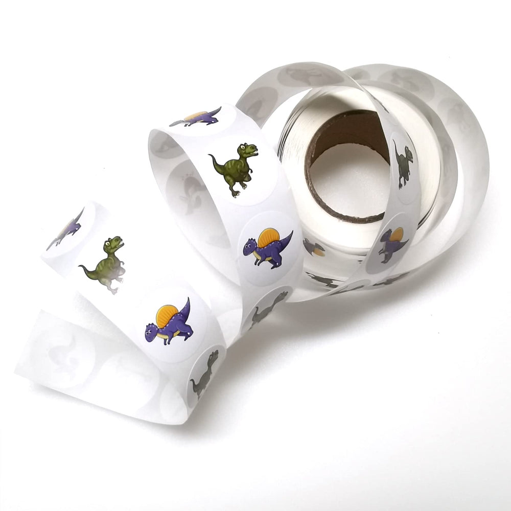 HinchJone dinosaur stickers suitable for potty training incentives.