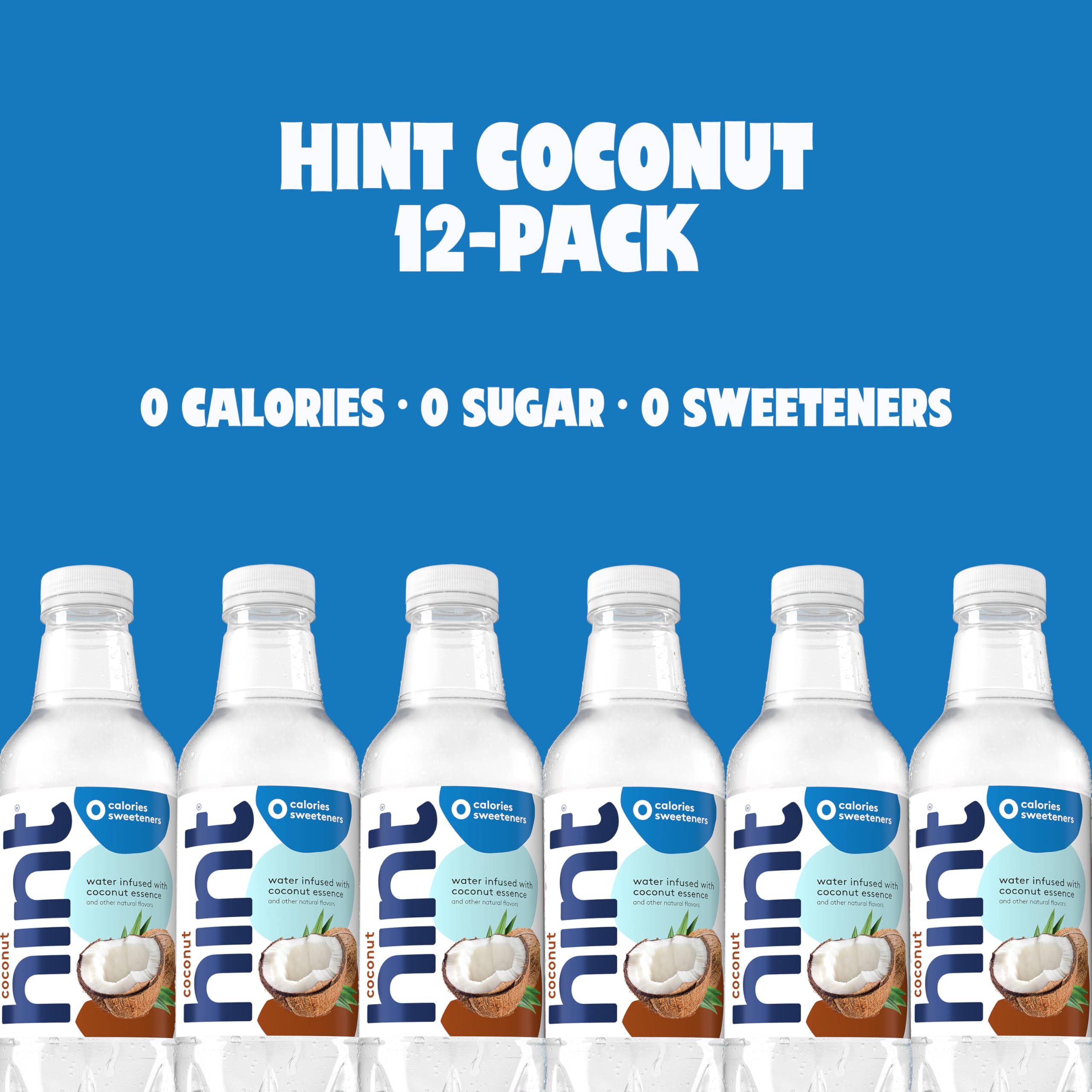 Hint bottle on the go illustrates convenient hydration without sugar