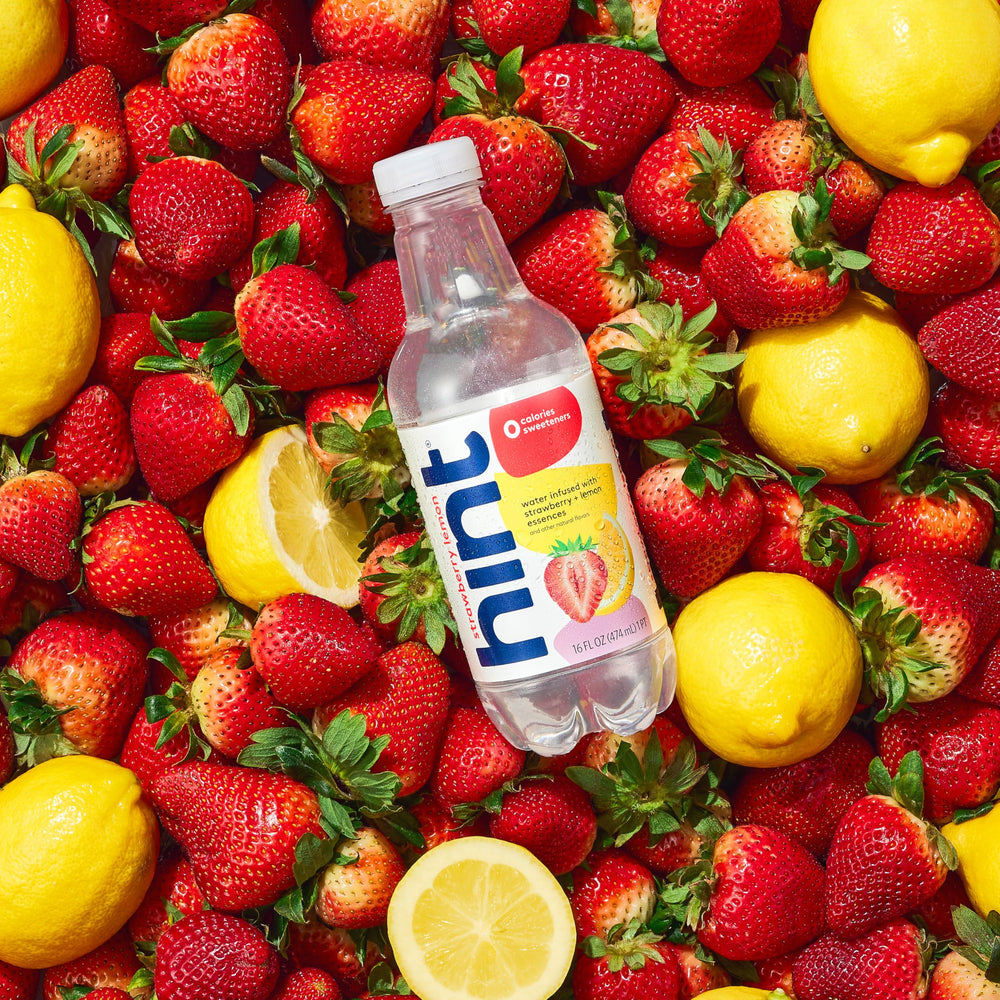Hint glass-tasting reveals crisp still water with fruity notes.