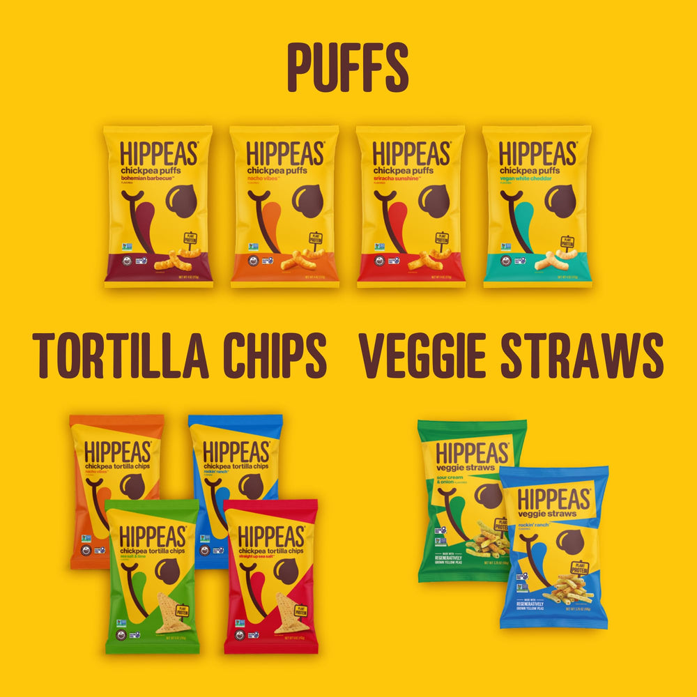 HIPPEAS on-the-go snack pack, portable plant-based protein snack