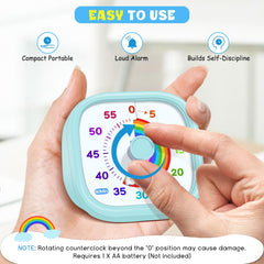 HIPPIH Visual Timer silent-mode keeps environments calm for work or study
