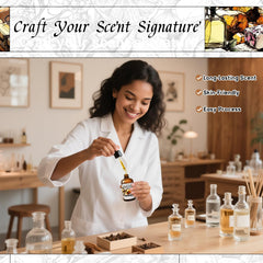 HIQILI Amber Fragrance Oil used in candle making batch.