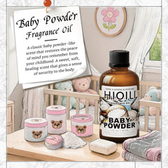 HIQILI Baby Powder Fragrance diffuser drops spread a gentle scent across a room