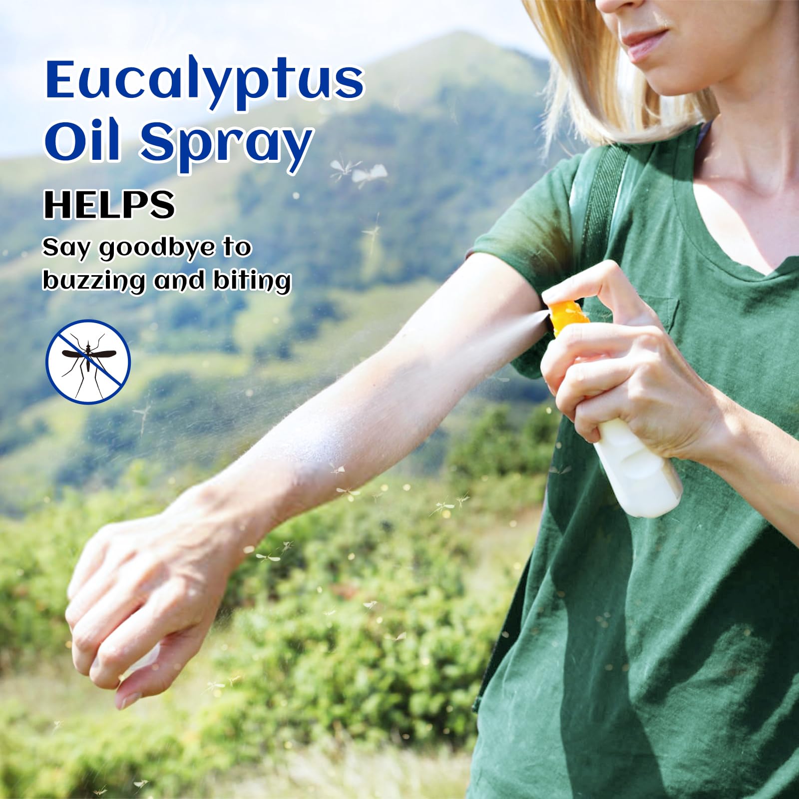 HIQILI eucalyptus essential oil used in diffuser to freshen room air.