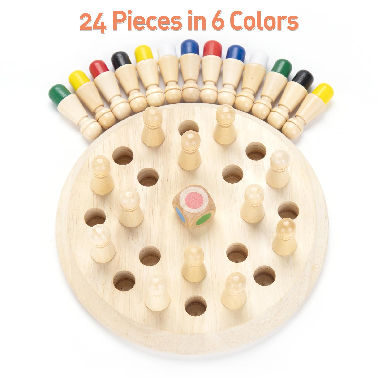 Hirger memory game supports family game nights for kids and adults.