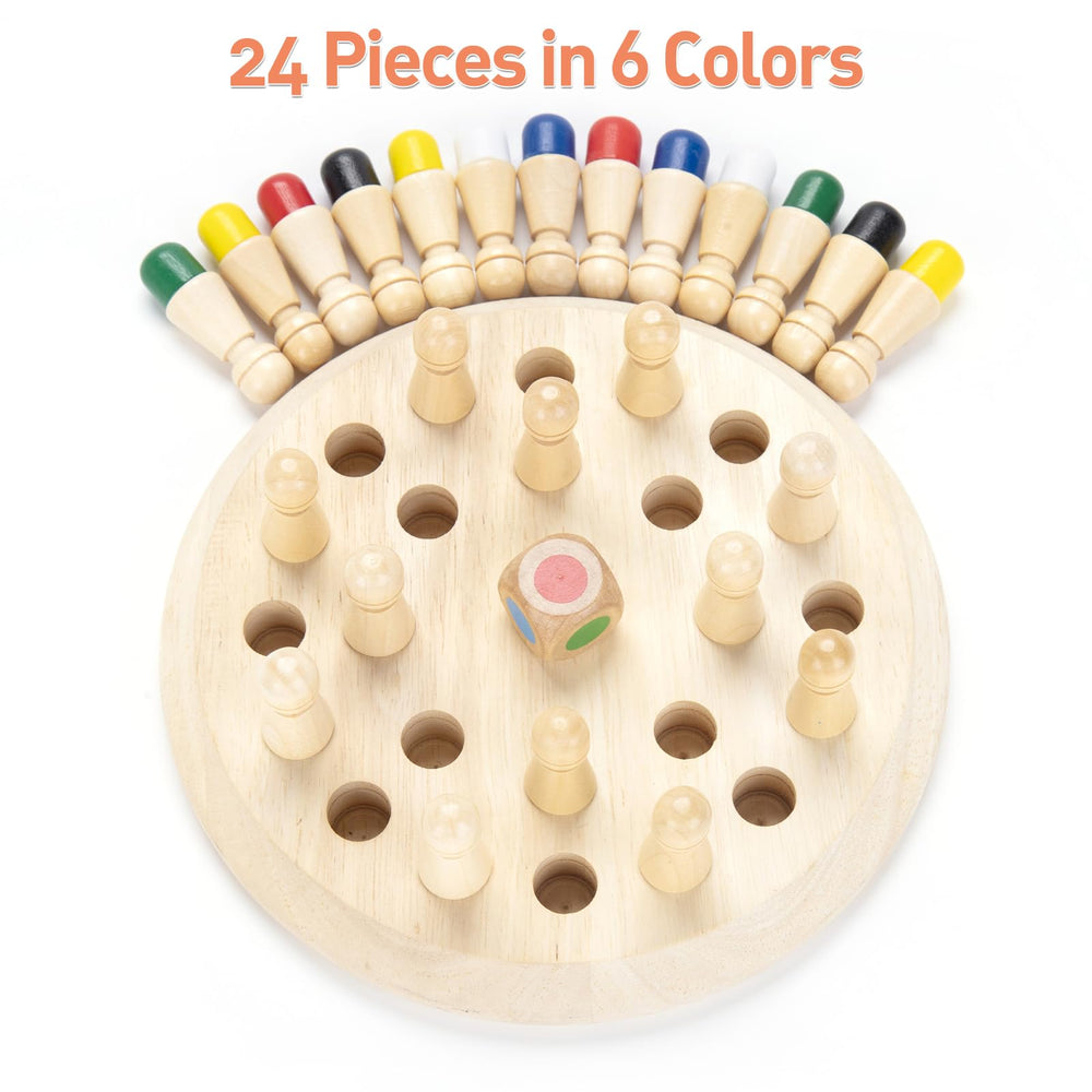 Hirger memory game supports family game nights for kids and adults.