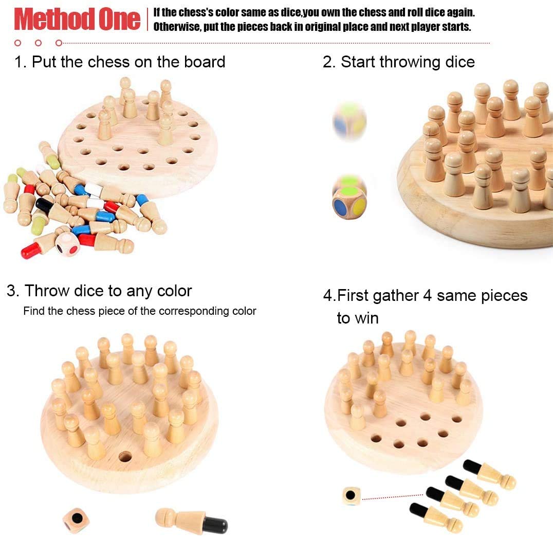Hirger memory game makes a thoughtful gift for birthdays and holidays.
