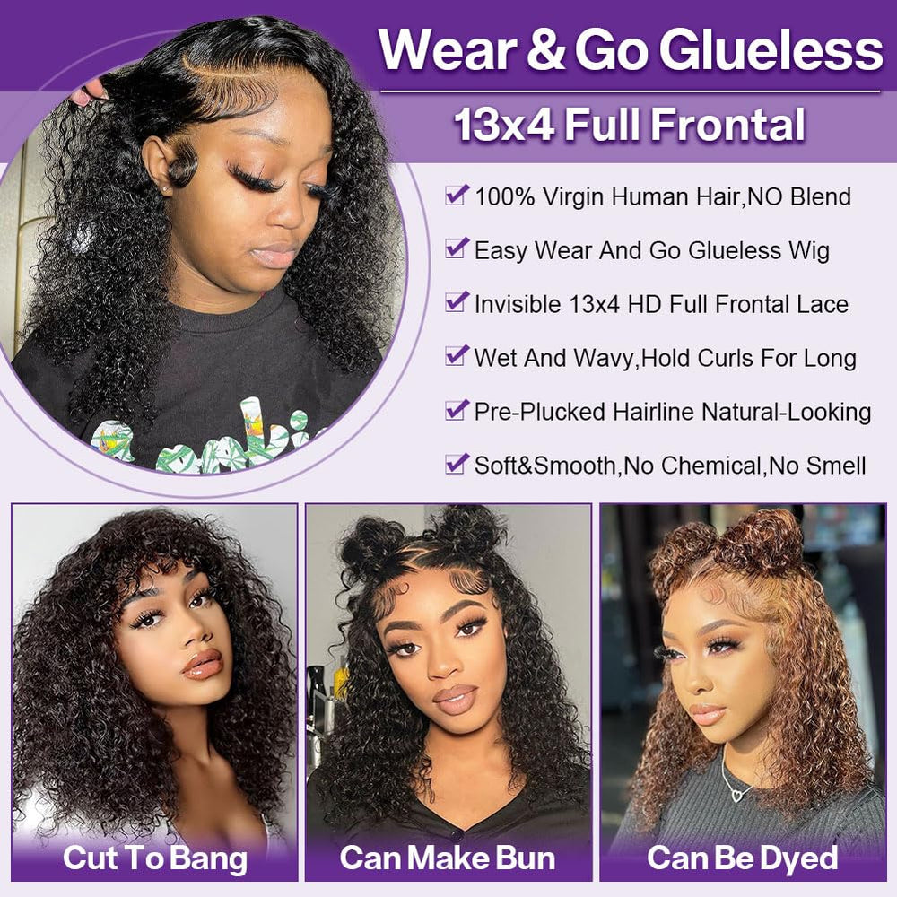 HIRIREMY Glueless adjustable band reveals secure easy wear