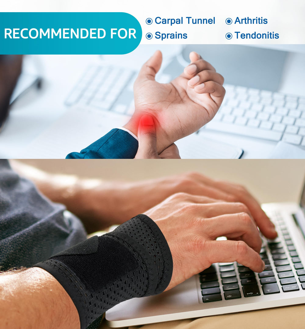 HiRui ergonomic wrist support promoting natural alignment