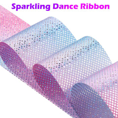 HiUnicorn ribbon dance wand with satin 6.5 ft ribbon for graceful spins