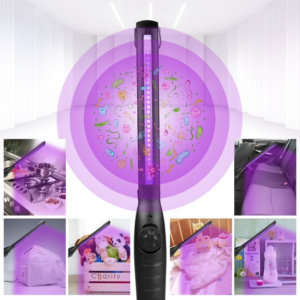 HIUPN UV light sanitizer with indicator light for convenience