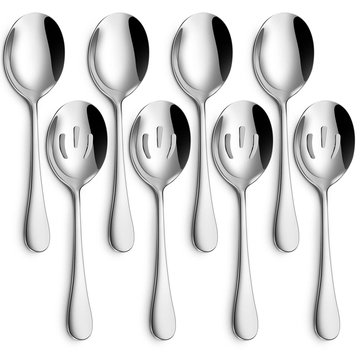 Hiware 8-Piece Serving Set laid out for buffet service