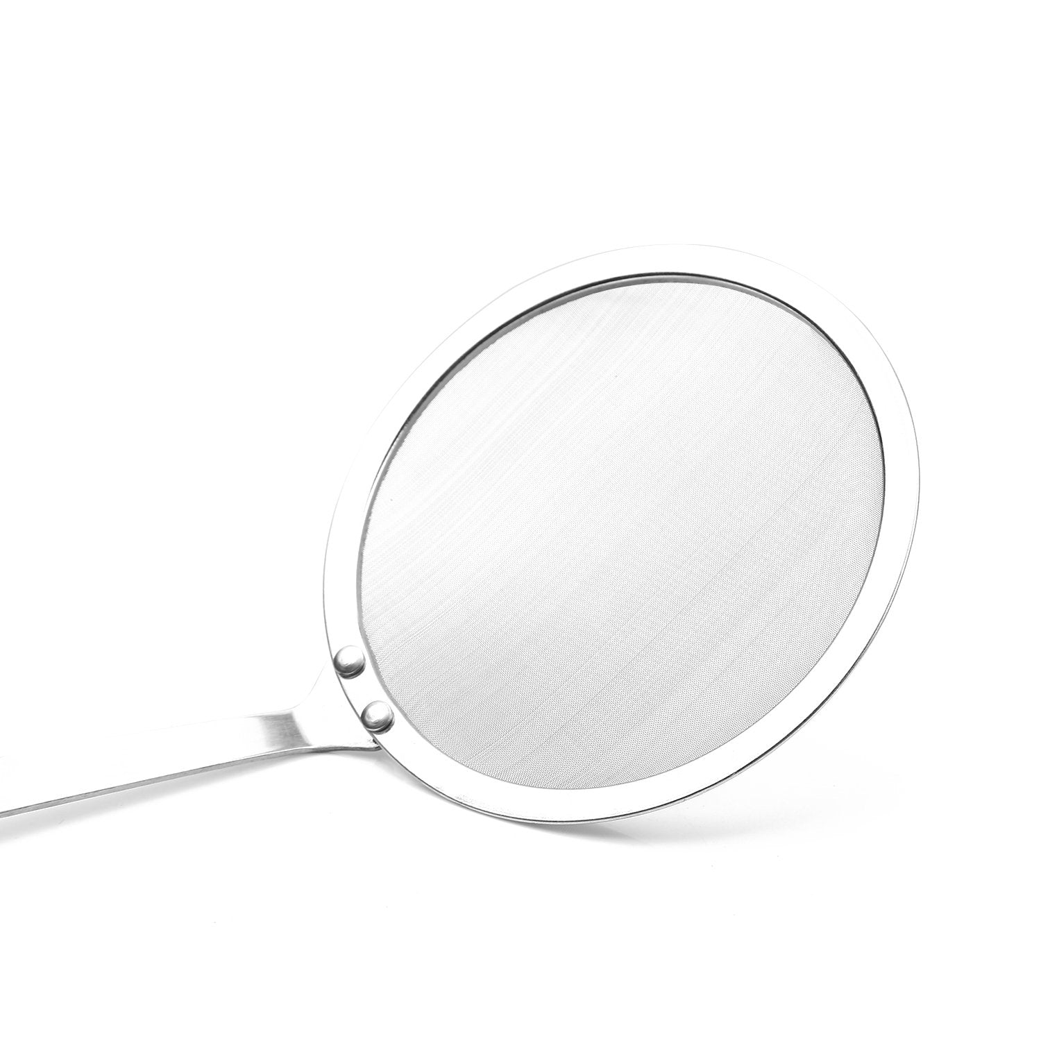 Hiware heat-resistant long handle keeps hands away from heat.