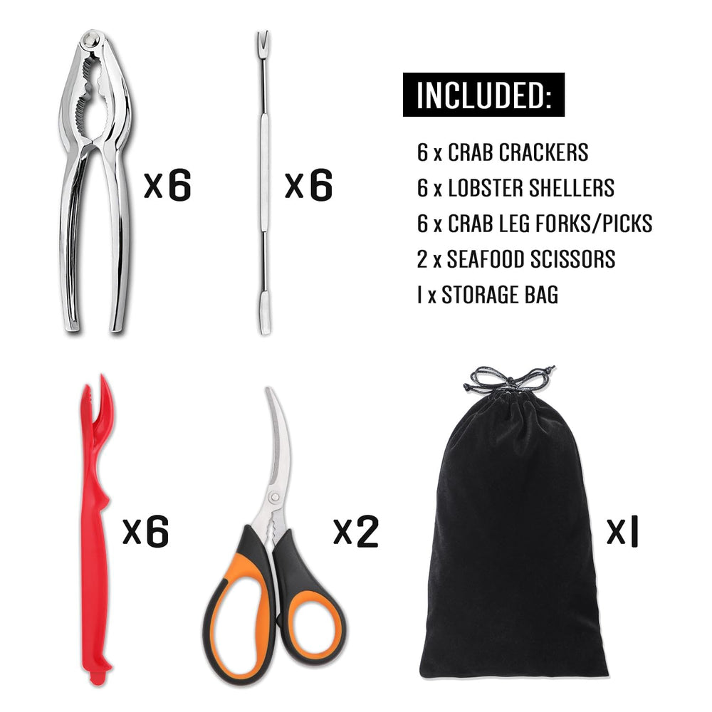 Hiware lobster shellers handles for clean shell removal