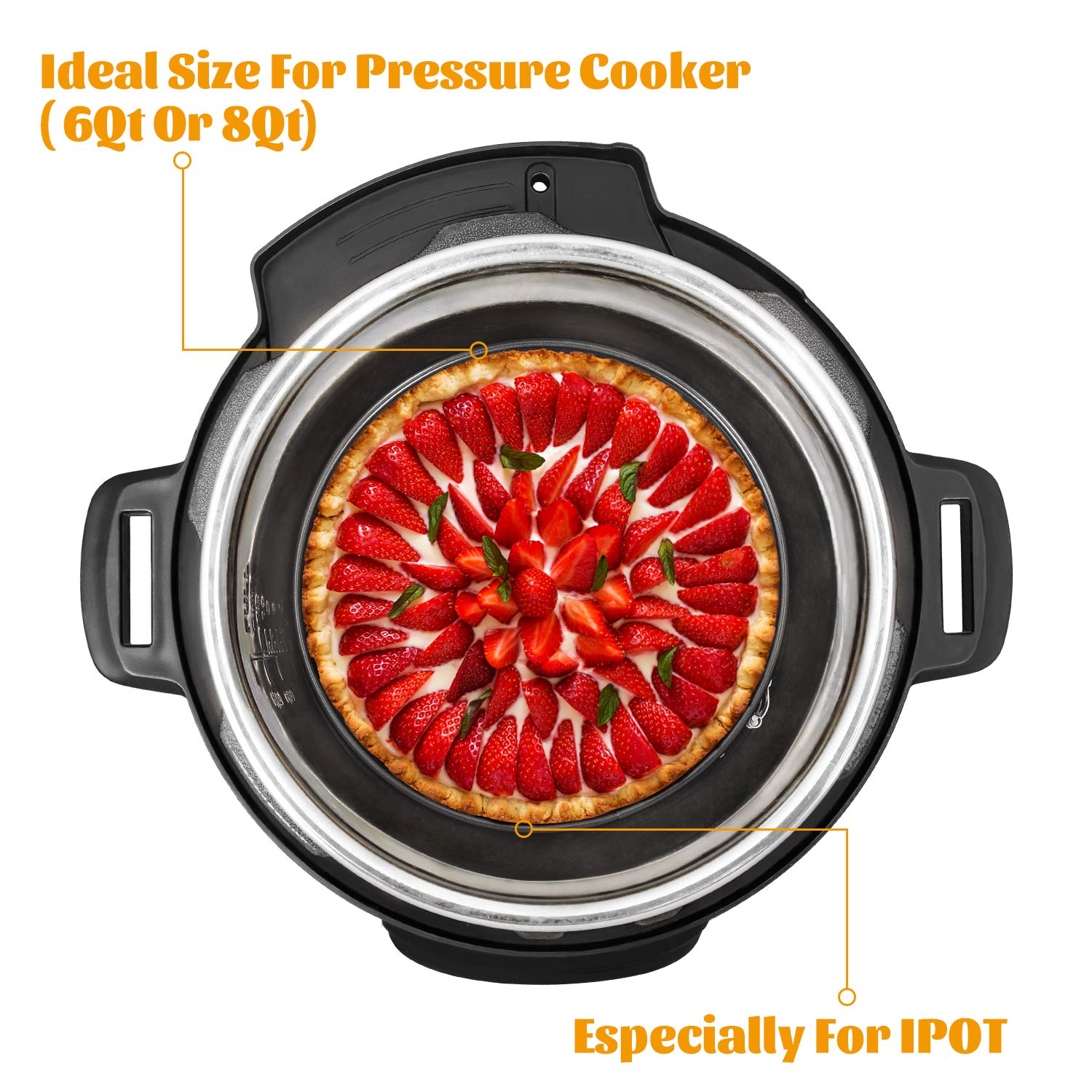 HIWARE oven-safe 450F pan for stove and oven use