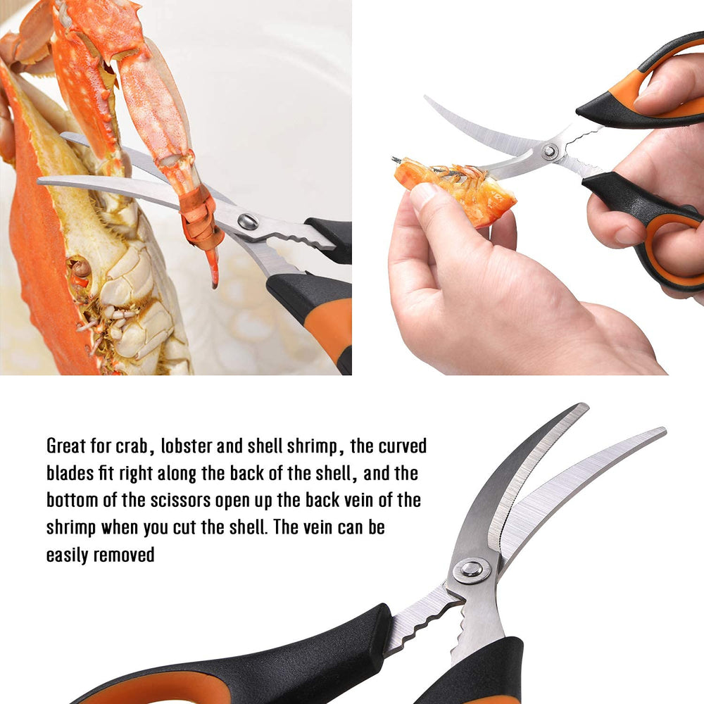 Hiware rustproof, dishwasher-safe tools for easy cleanup