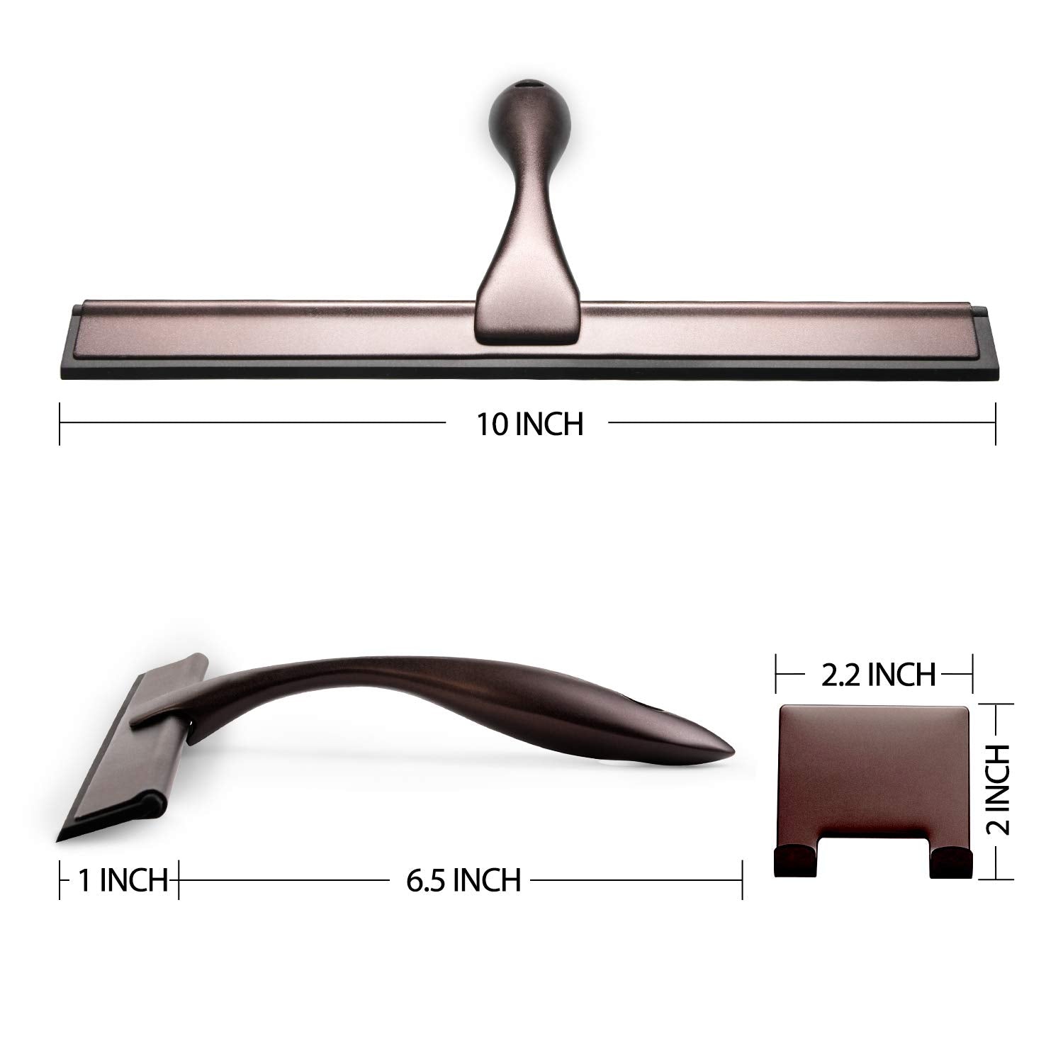 Hiware squeegee ergonomic handle designed for comfortable grip during cleanup