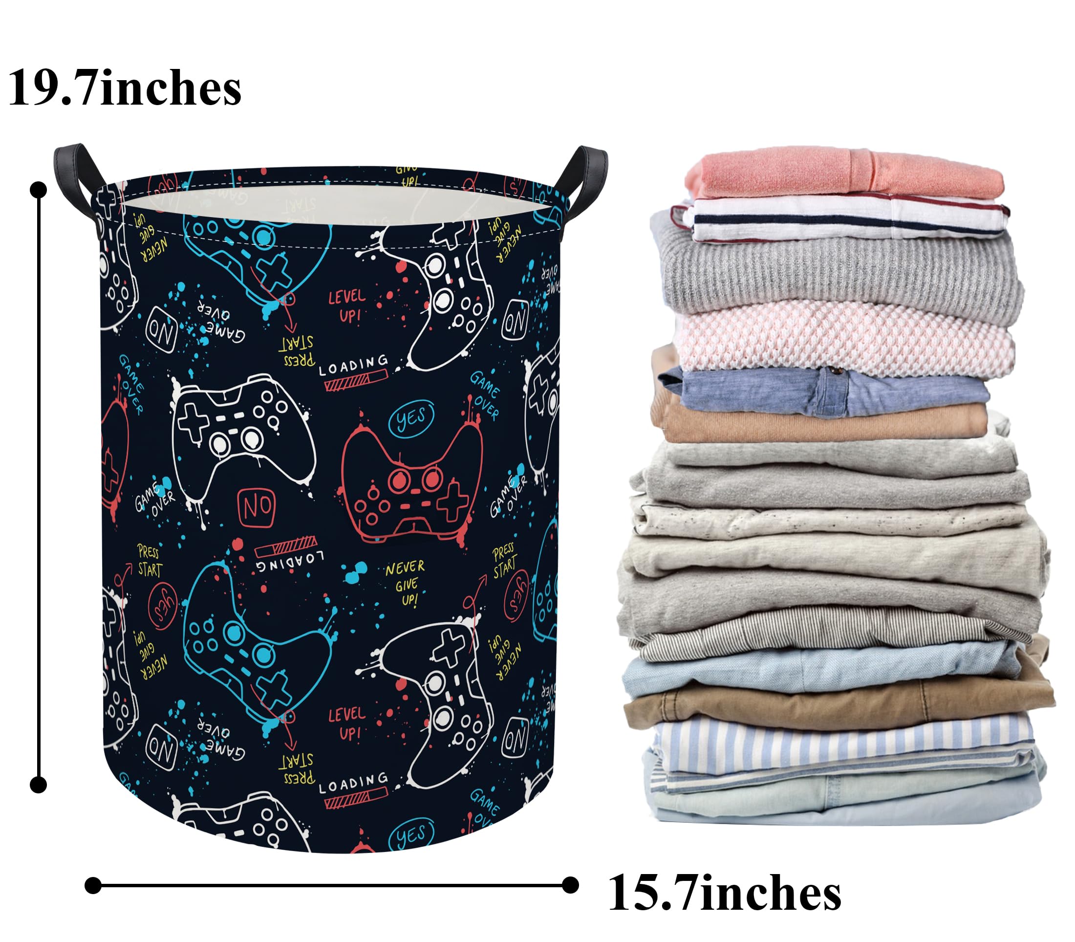 HIYAGON Nursery decor bin doubles as toy storage and closet organizer in bedrooms
