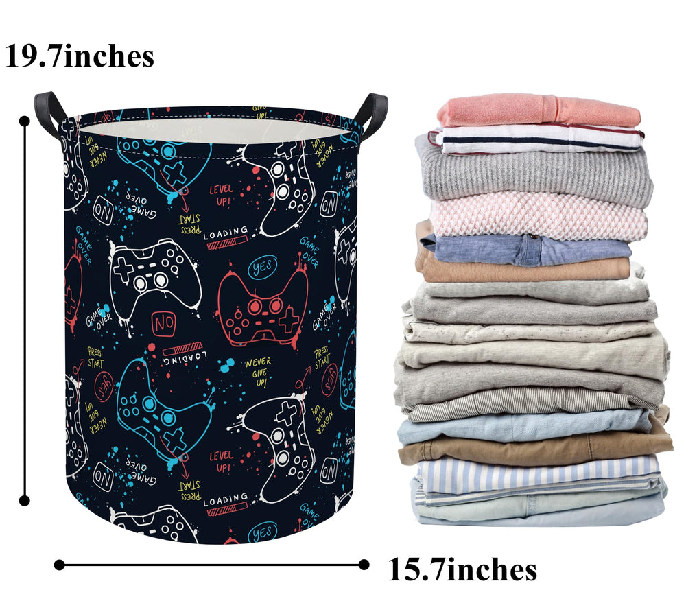 HIYAGON Nursery decor bin doubles as toy storage and closet organizer in bedrooms